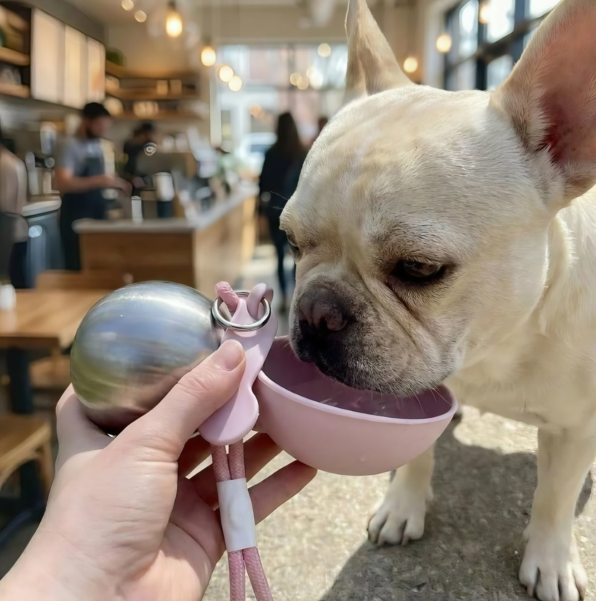 2-in-1 Portable Dog Water Bottle