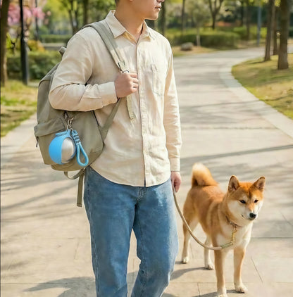2-in-1 Portable Dog Water Bottle