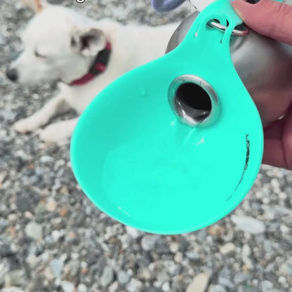 2-in-1 Portable Dog Water Bottle